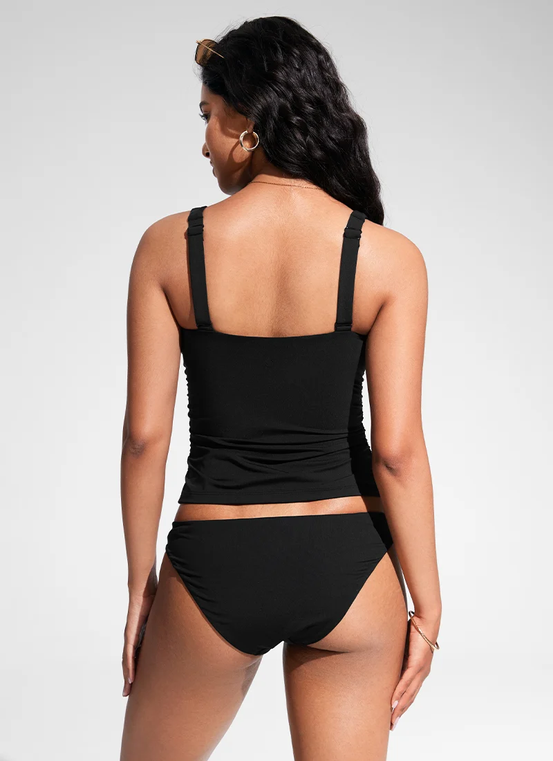 Sunshine Square Neck Tankini Top