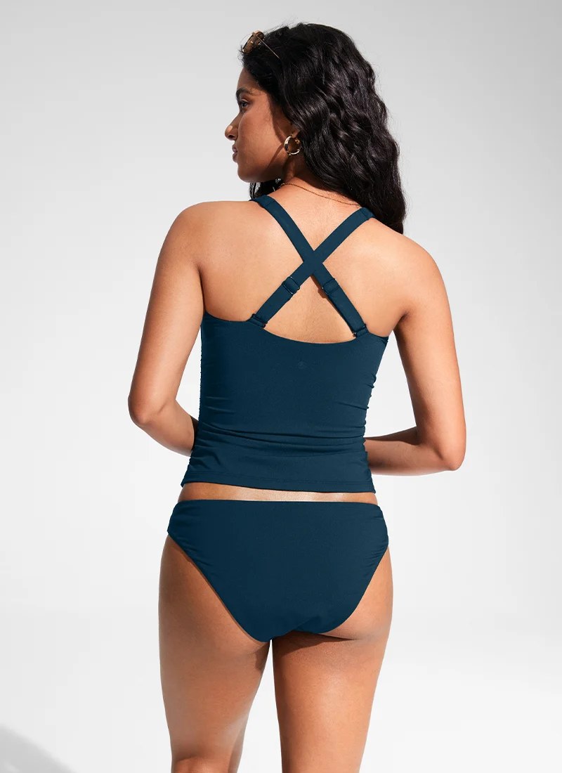 Sunshine Square Neck Tankini Top
