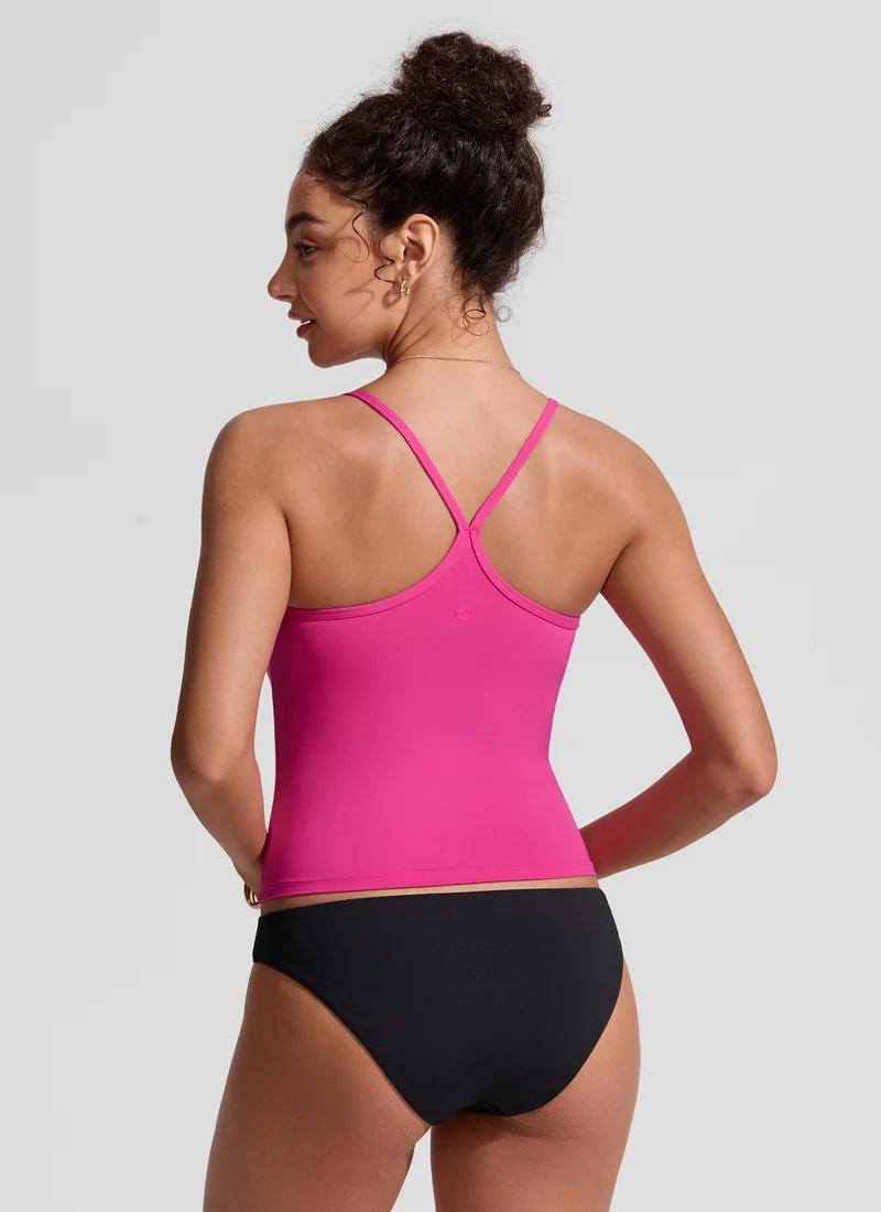 Sunshine Racerback Spaghetti Strap Tankini