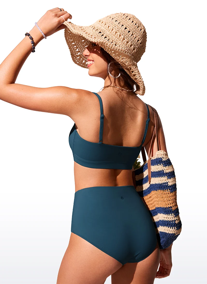 Adjustable Strap Padded Bikini Top