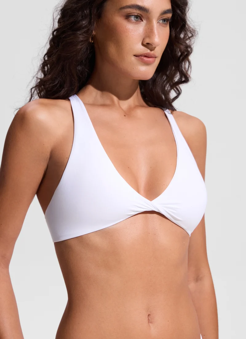 Sunshine Criss Cross Back Bikini Top