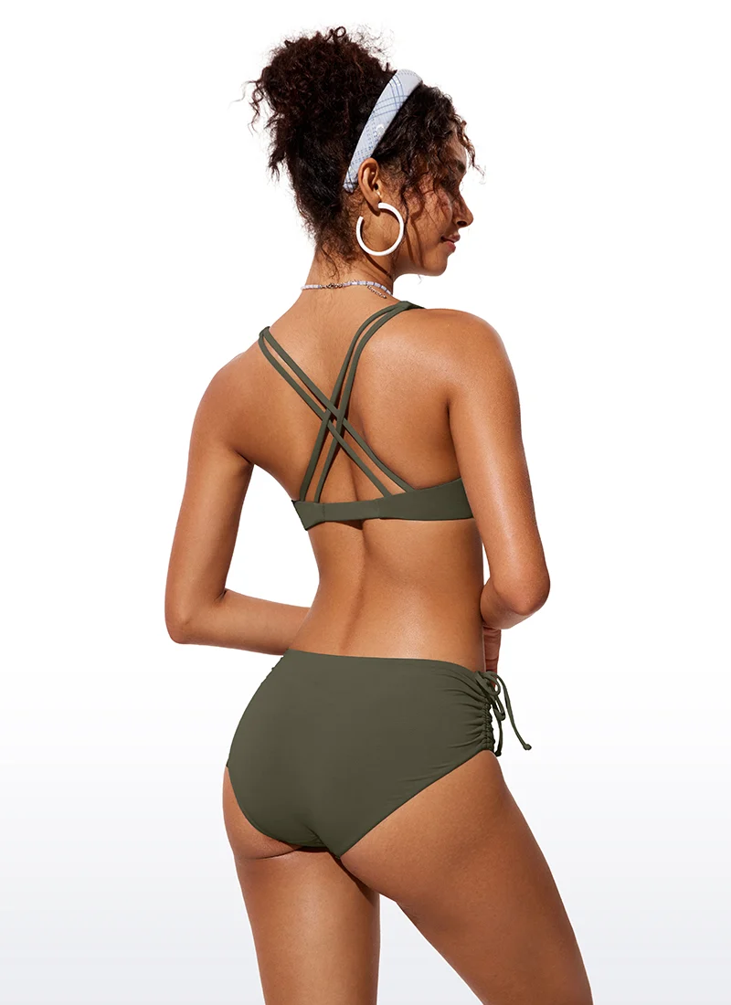 Sunshine Criss Cross Back Bikini Top