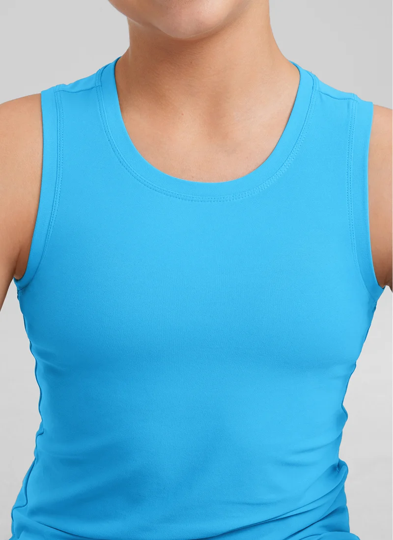 Girl Cloudweight Hip Length Sleeveless Tank