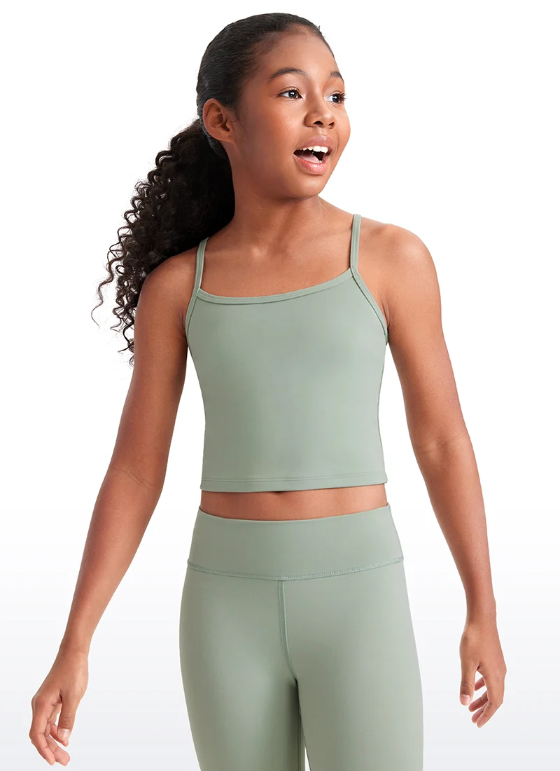 Butterluxe Girls Double Lined Y Back Tank Tops