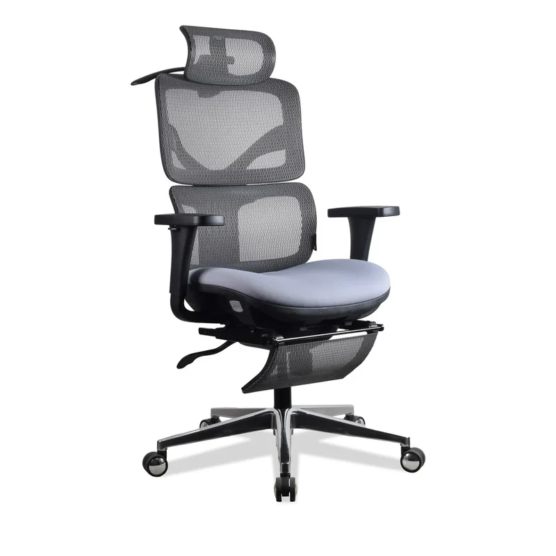 Chaise ergonomique de bureau - TERRANA en mousse et maille