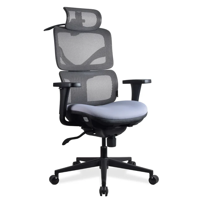 Chaise ergonomique de bureau - TERRANA en mousse et maille