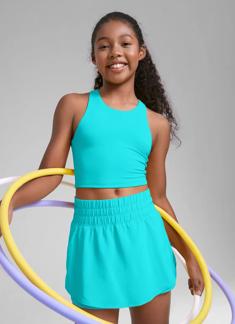 Butterluxe Girls Double Lined Racerback Tank Tops