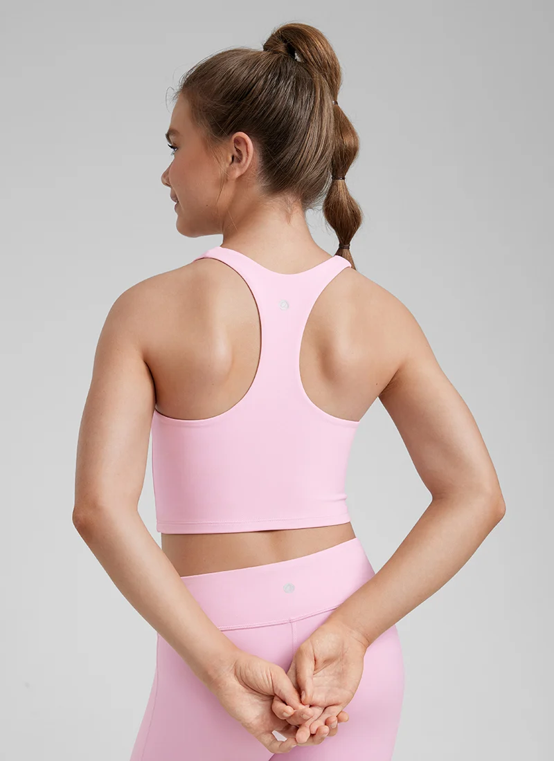 Butterluxe Girls Double Lined Racerback Tank Tops