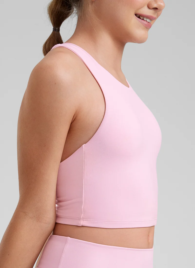 Butterluxe Girls Double Lined Racerback Tank Tops