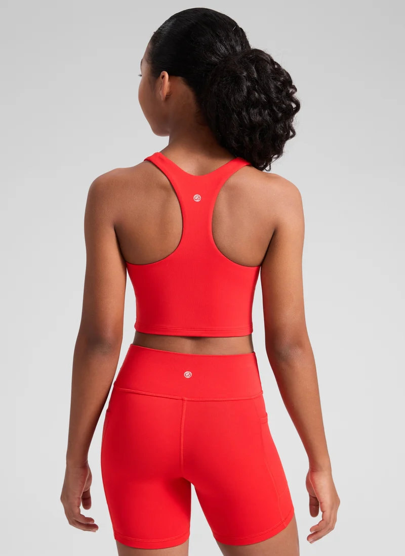 Butterluxe Girls Double Lined Racerback Tank Tops