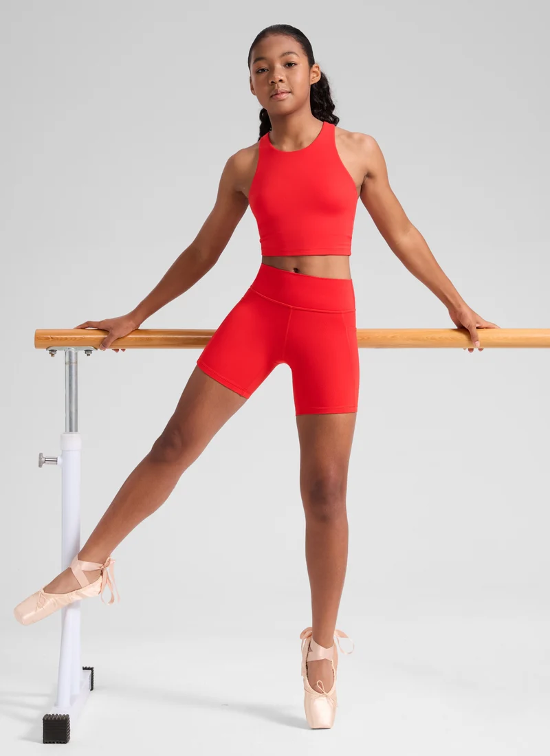 Butterluxe Girls Double Lined Racerback Tank Tops