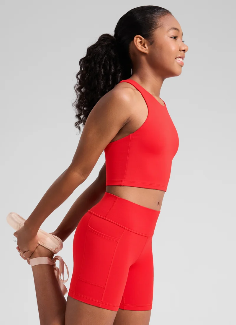 Butterluxe Girls Double Lined Racerback Tank Tops