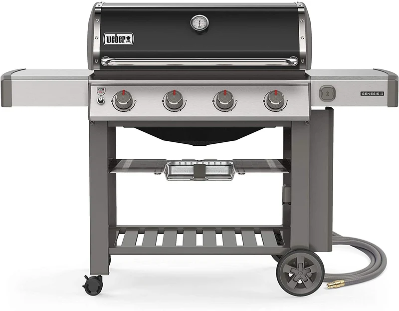 Weber 67011001 Genesis II E-410 Natural Gas Grill, Black