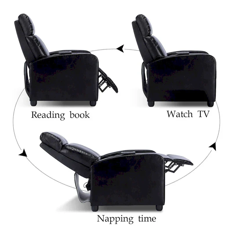 Versatile Push-Back Recliners for Your Living Room