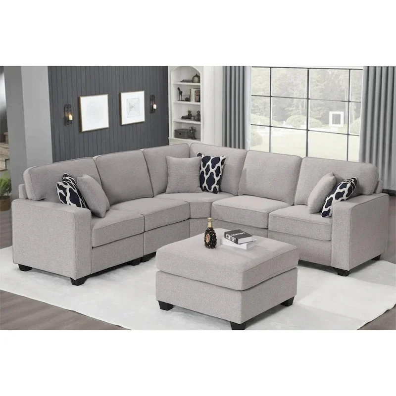 Versatile Reversible Sectional Sofa with Flexible Configuration