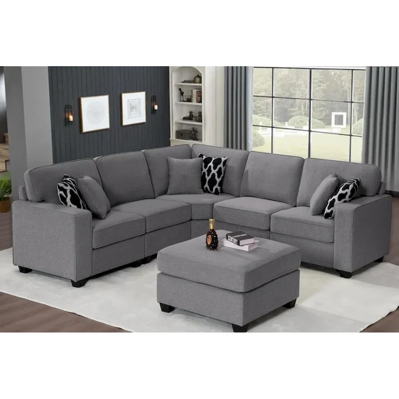 Versatile Reversible Sectional Sofa with Flexible Configuration