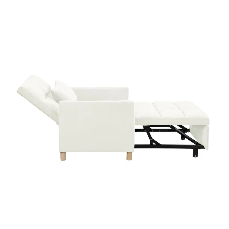 Versatile Sleeper Chair with Removable Pillow