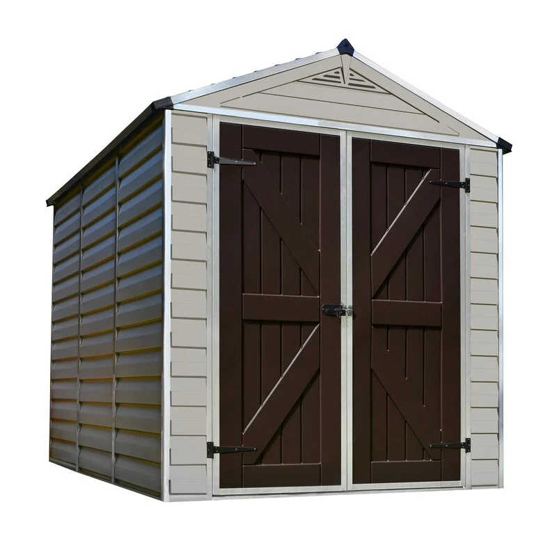 SkyLight 6 ft. W x 8 ft. D Plastic Storage Shed