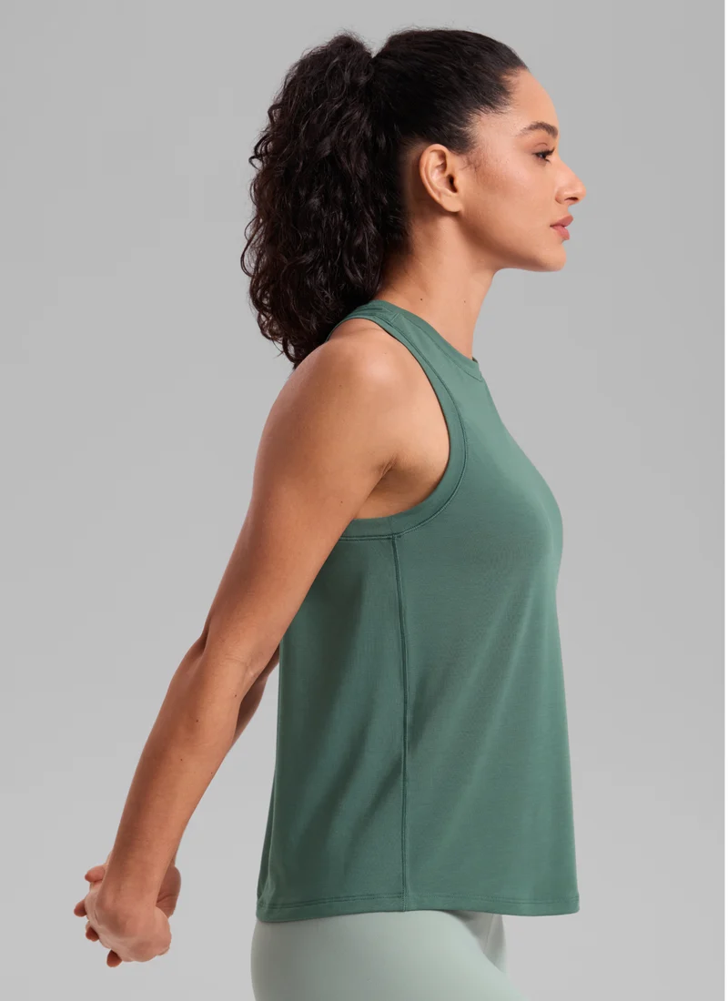 Quick Dry Racerback Hip Length Tank