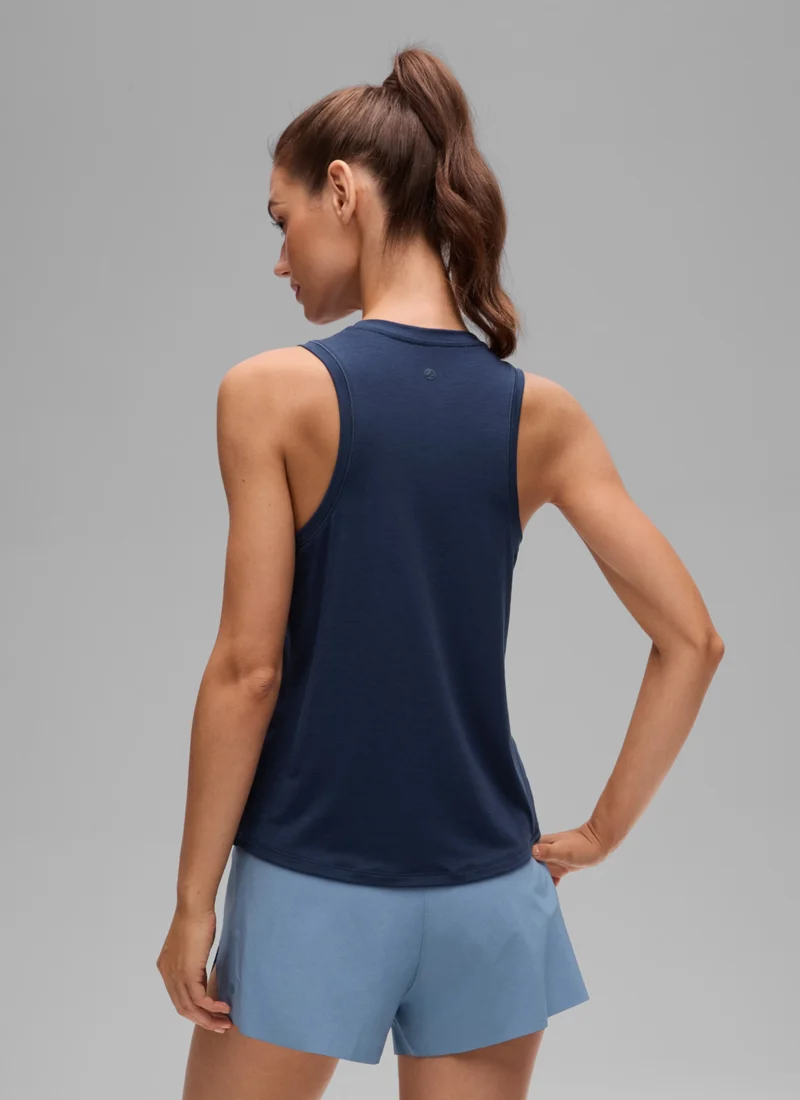 Quick Dry Racerback Hip Length Tank