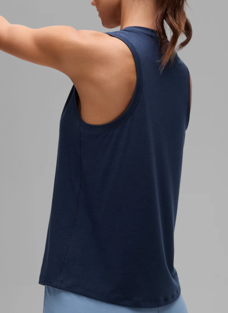 Quick Dry Racerback Hip Length Tank