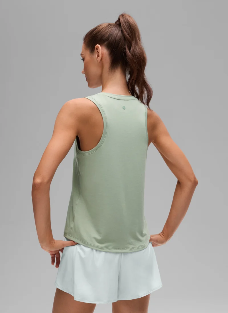 Quick Dry Racerback Hip Length Tank