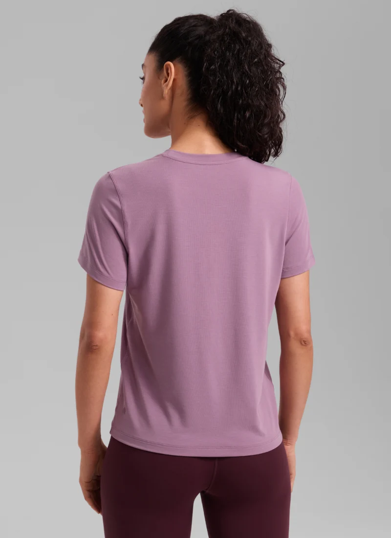 Quick Dry Crewneck Hip Length Short Sleeve