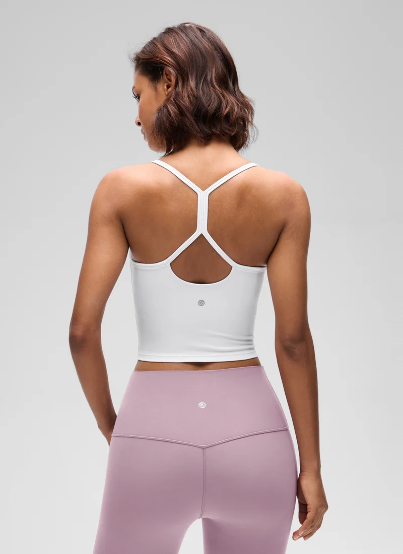 Low Cut U Neck Y Back Shelf Bra Tank