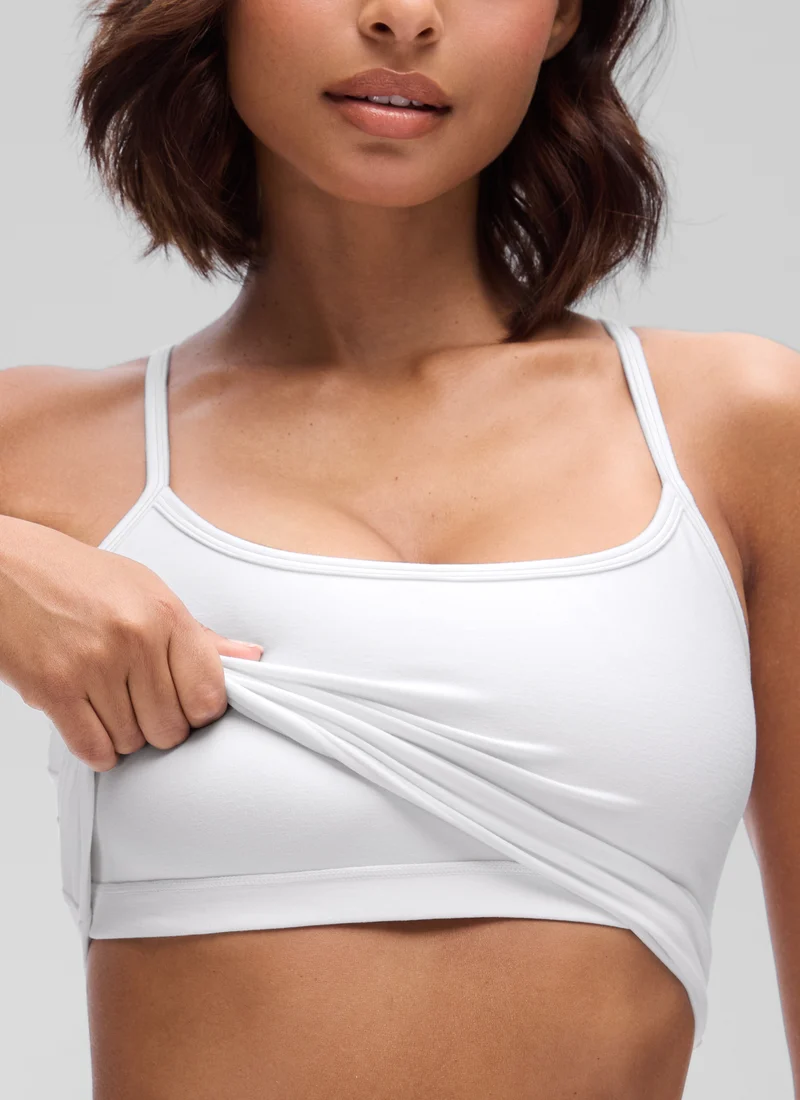 Low Cut U Neck Y Back Shelf Bra Tank