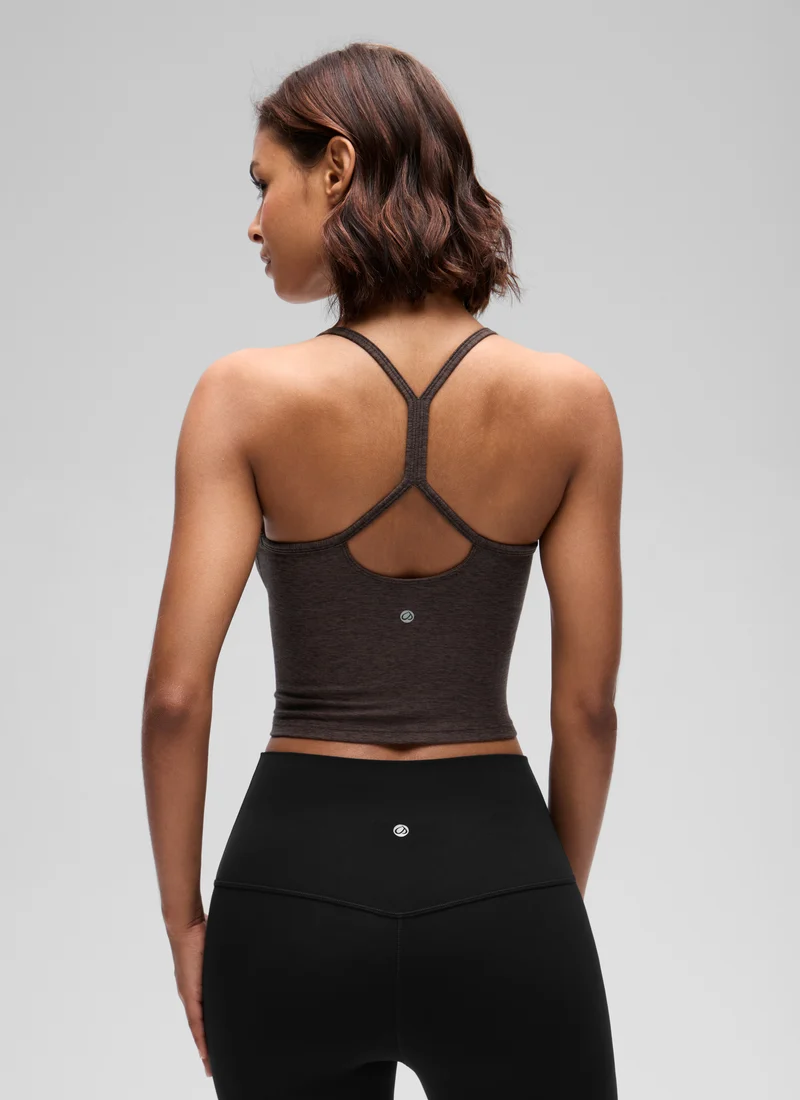 Low Cut U Neck Y Back Shelf Bra Tank