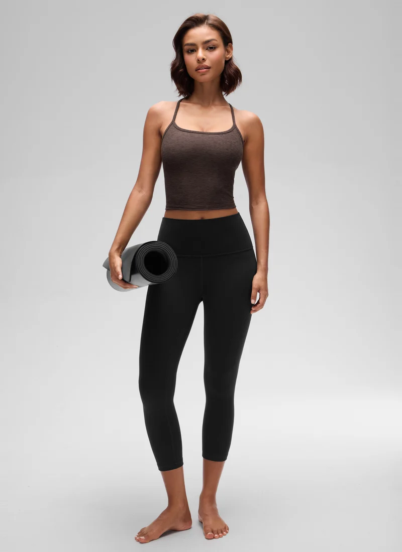 Low Cut U Neck Y Back Shelf Bra Tank