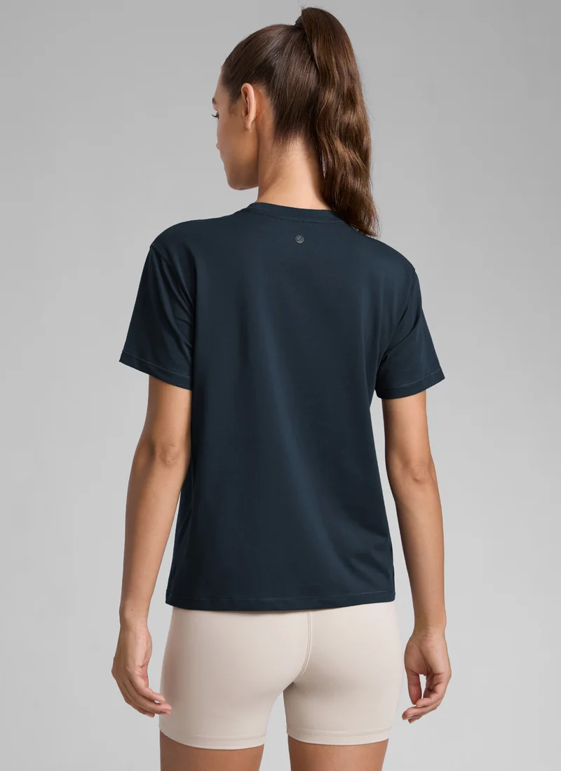 Poly Cotton-Blend Short Sleeves