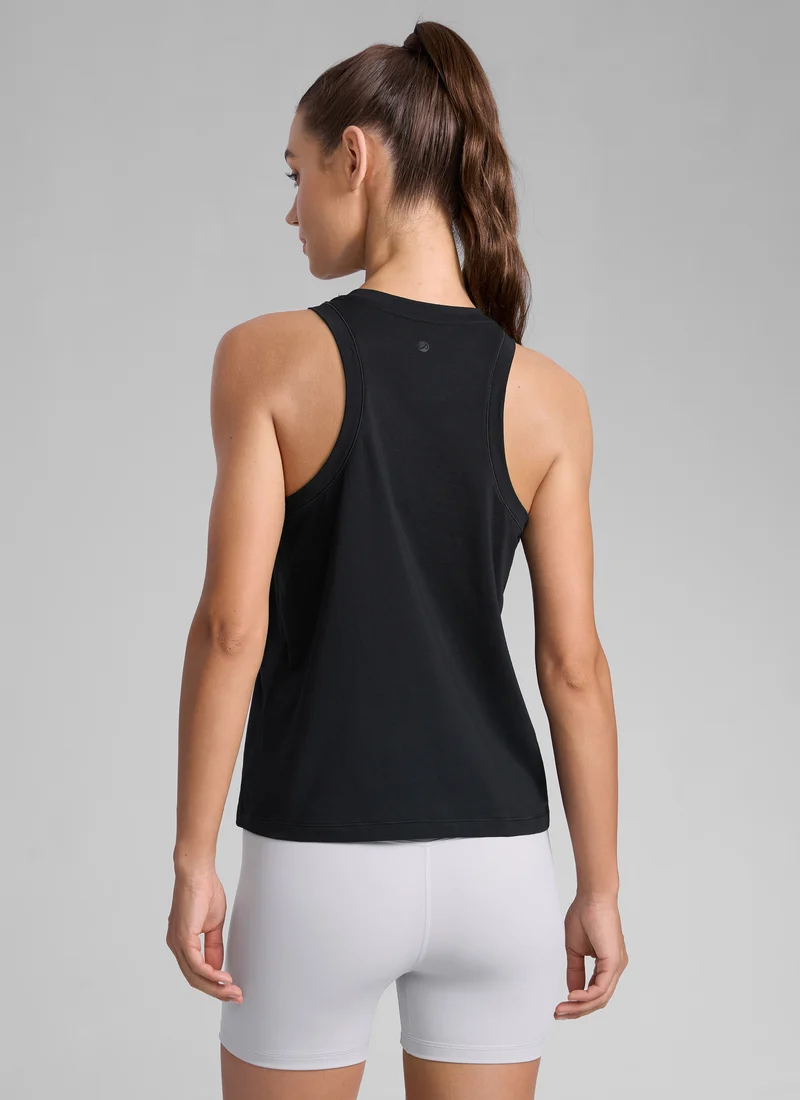 Poly Cotton-Blend Racerback Tank