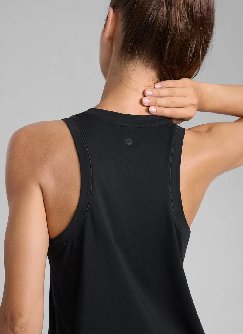 Poly Cotton-Blend Racerback Tank