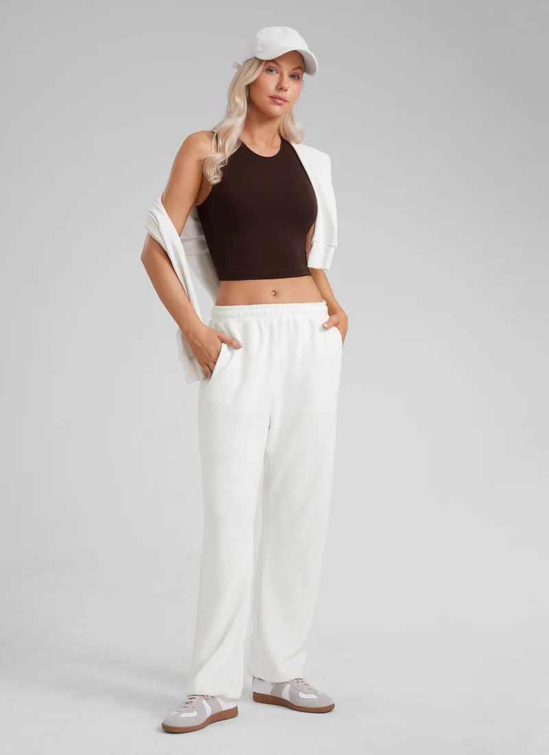 Butterluxe Soft Double Lined High Neck Tank