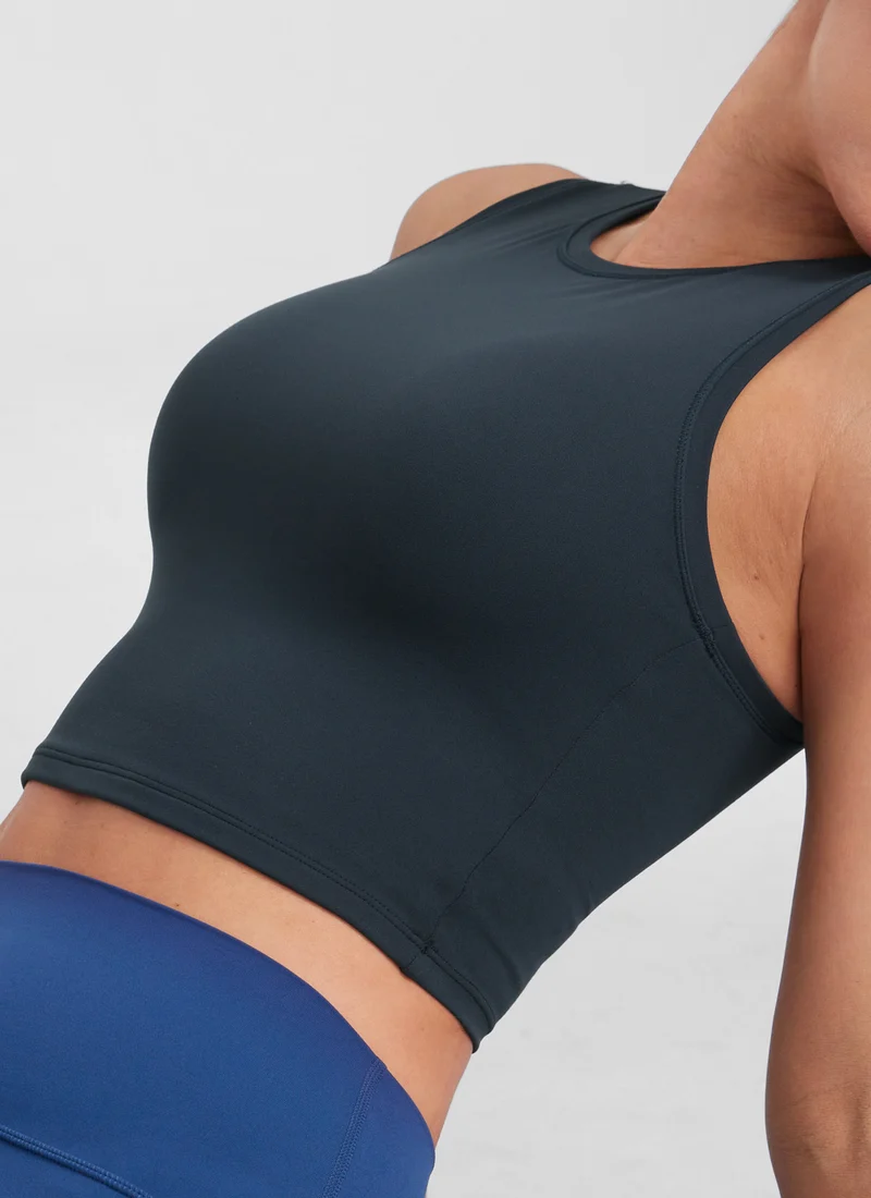 Butterluxe Soft Double Lined High Neck Tank
