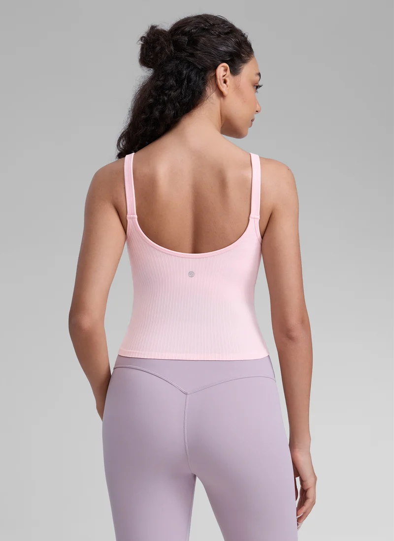 Seamless U Back Built in Bra Tank