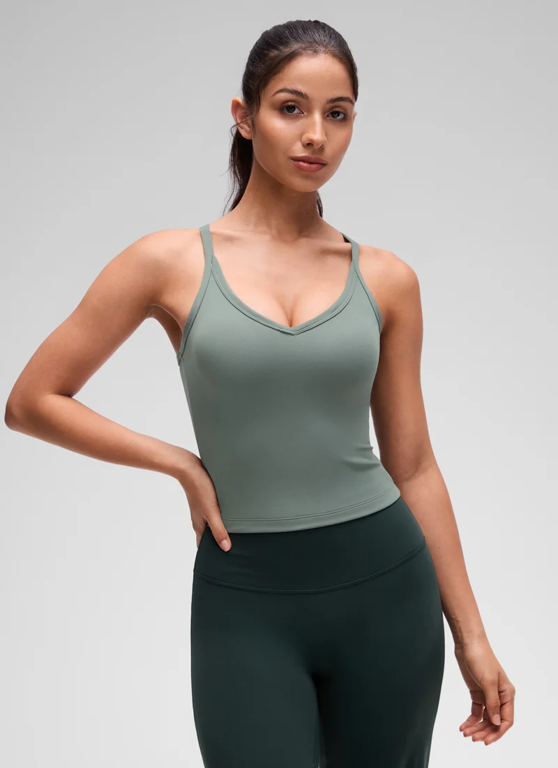 Butterluxe Double Lined Racerback Tank