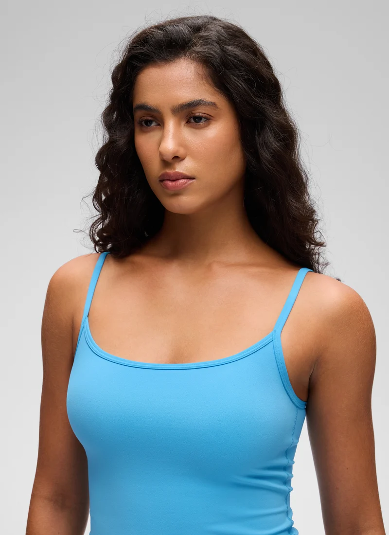 Butterluxe Double Lined Adjustable Strap Tank