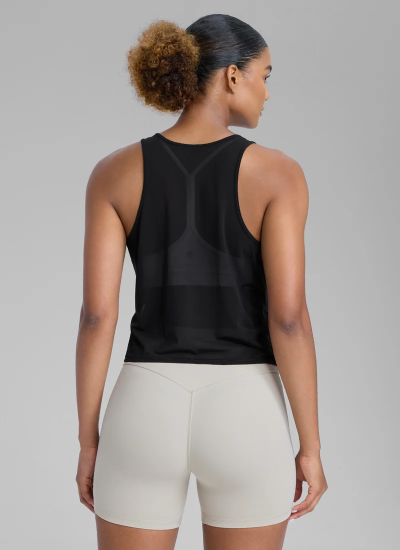 Mesh Relaxed Fit Workout Breathable Tank