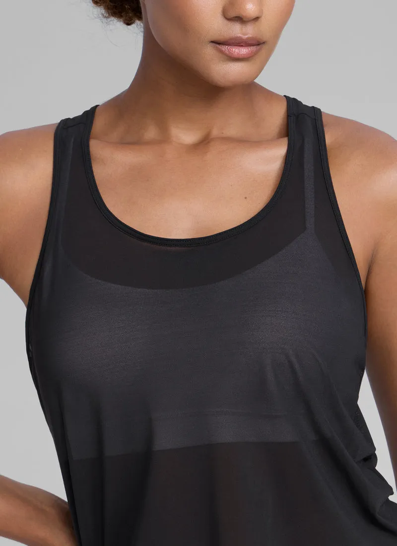 Mesh Relaxed Fit Workout Breathable Tank