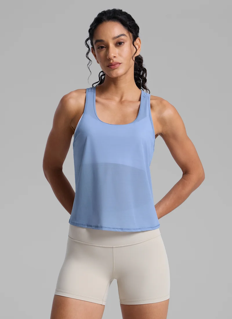 Mesh Relaxed Fit Workout Breathable Tank