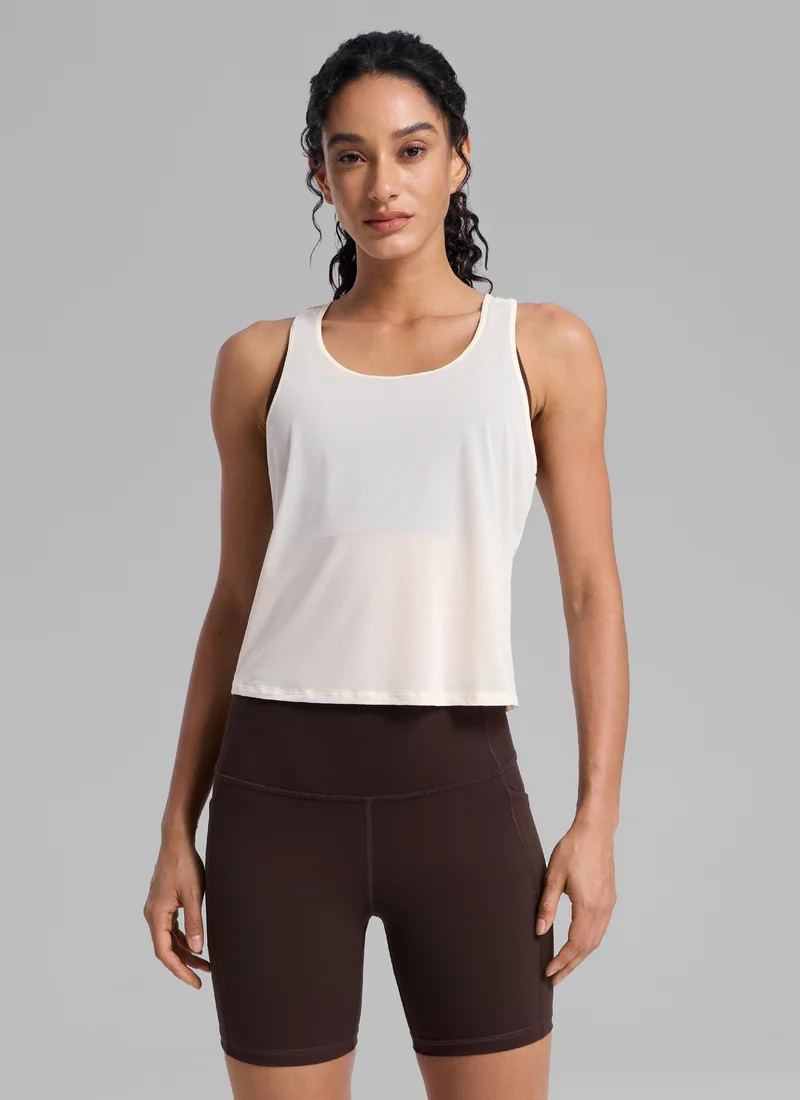 Mesh Relaxed Fit Workout Breathable Tank