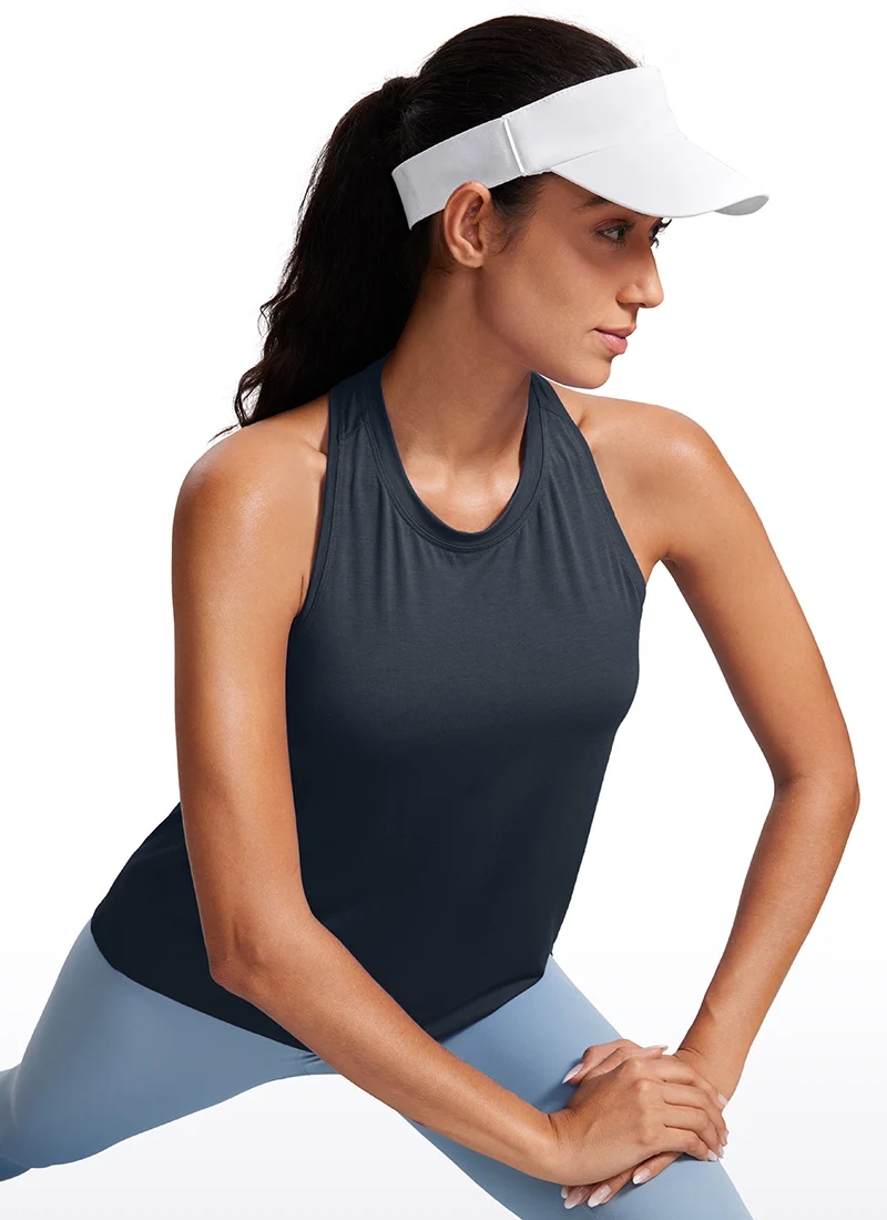 Racerback Casual Sleeveless Tank