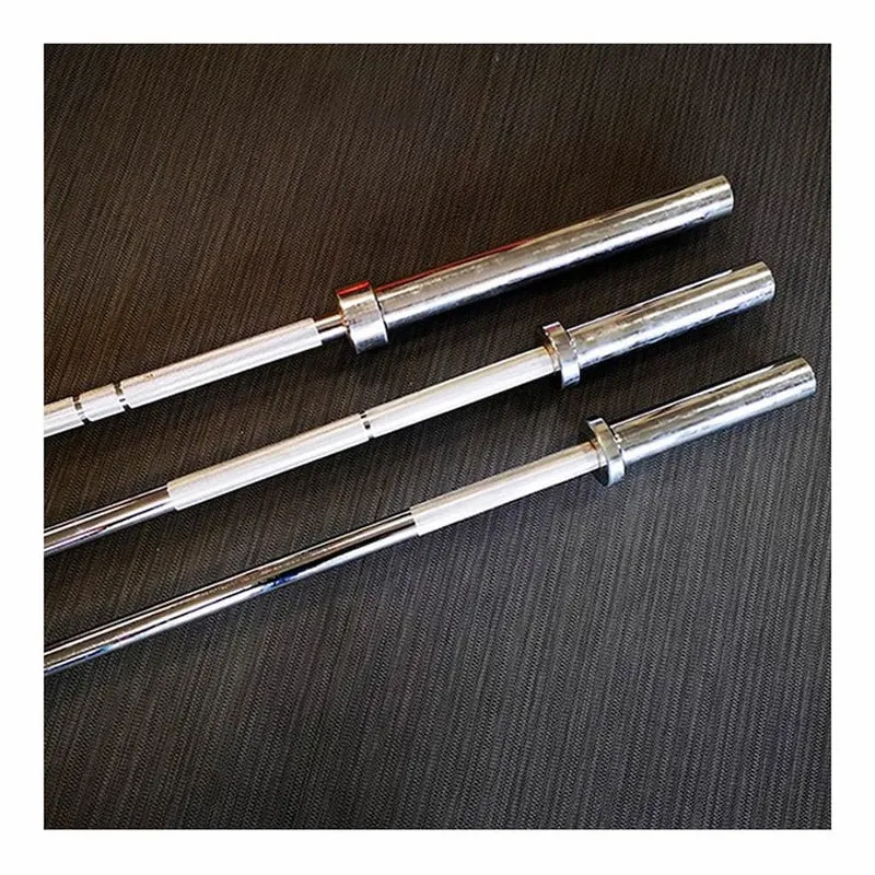 Barre training olympique + 2 stop disques