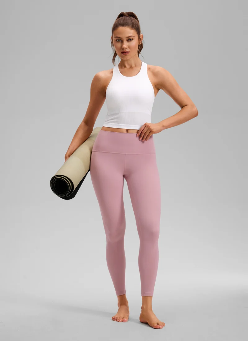 Seamless Ribbed Racerback Crop Tank