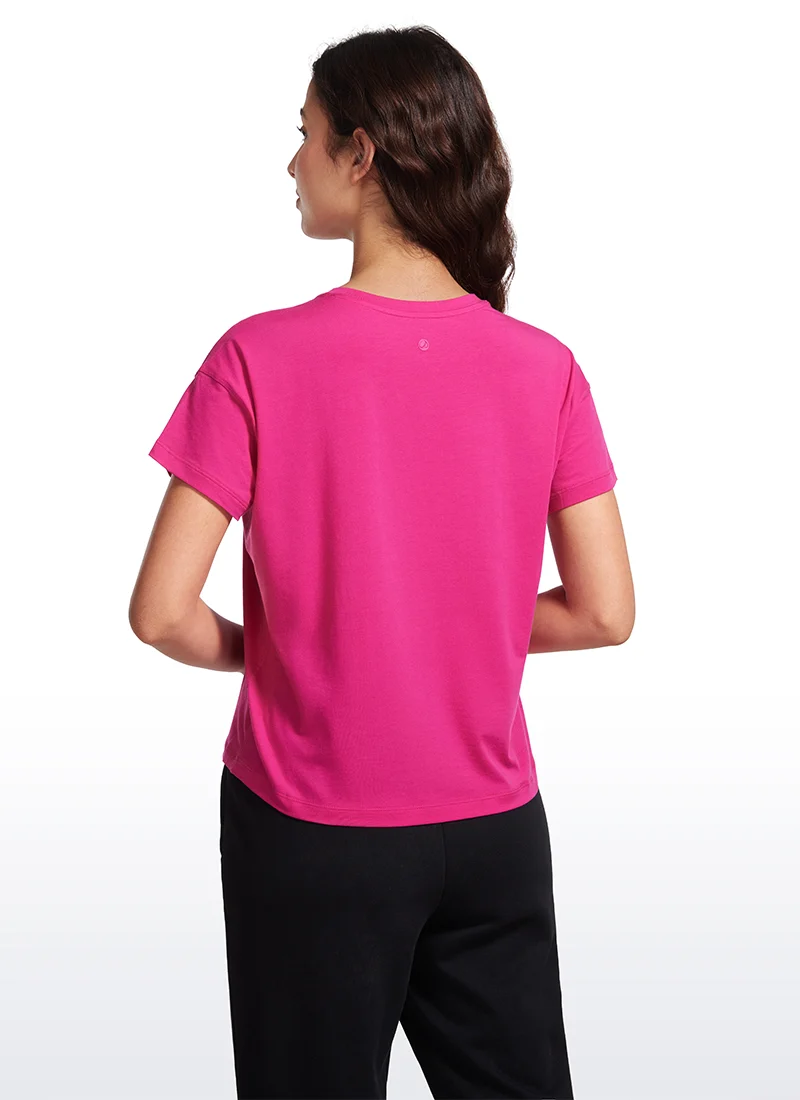 Pima Cotton Loose Fit Short Sleeve