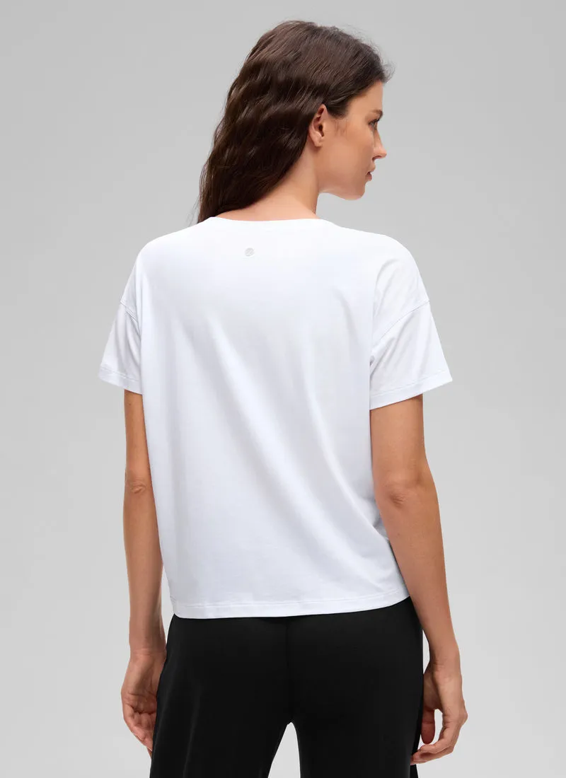 Pima Cotton Loose Fit Short Sleeve