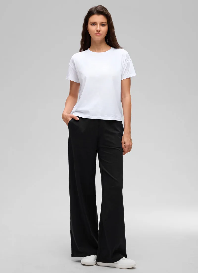 Pima Cotton Loose Fit Short Sleeve