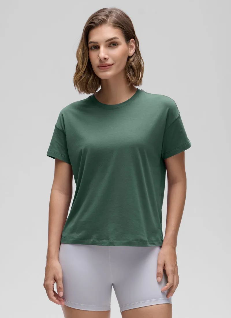 Pima Cotton Loose Fit Short Sleeve